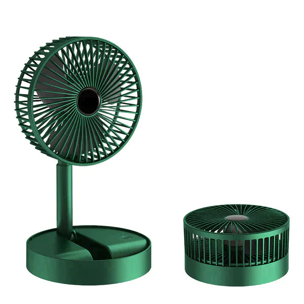 Ventilador Portátil Silencioso Inteligente Com Controle Remoto