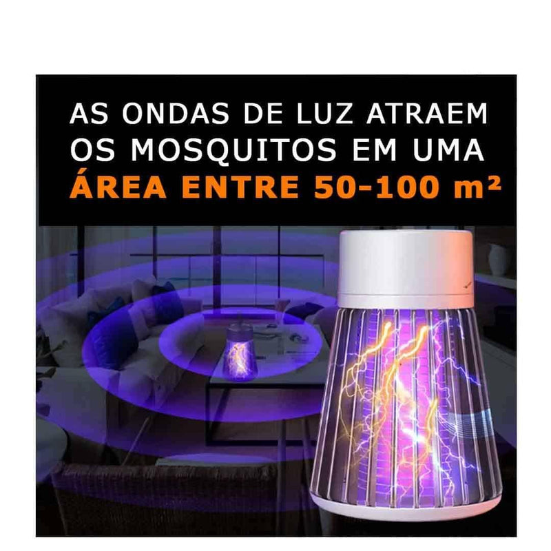 Lâmpada Mata Mosquitos Ultravioleta